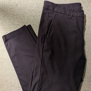 Lululemon ABC Commission Pants 34 Black tailored 28" inseam pre-owned